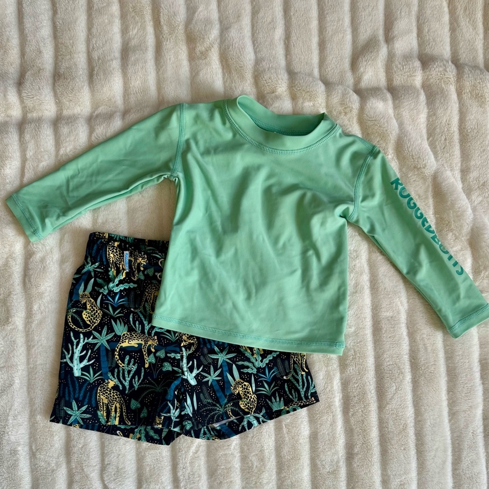 Rugged Butts baby boy swim suit